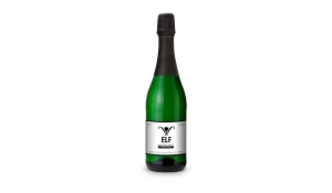 Sekt - Riesling - Flasche grün - Kapselfarbe Schwarz, 0,75 l