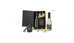 Gift box / Present set: Black and gold moments