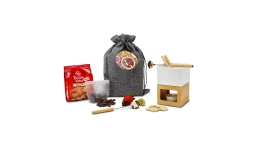Gift box / Present set: Chocolate Fondue in a Bag