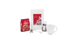 Gift box / Present set: Christmas tea box