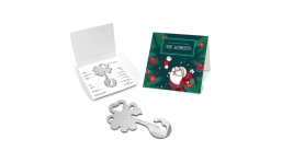 ROMINOX® Key Tool Lucky Charm (19 Funktionen) Frohe Weihnachten