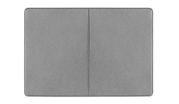 Ausweistasche 4-fach Reflexfolie silber