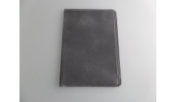 Ausweistasche 5-fach Veloursfolie grau