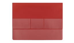 Wagenpapiertasche Folie4 Normalfolie rot