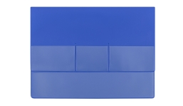 Wagenpapiertasche Folie4 Normalfolie blau