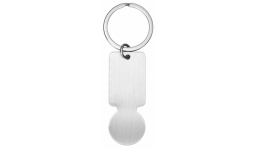 EK-Schlüsselanhänger Style&Shop silber
