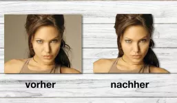 Bild freistellen nach Vorgabe