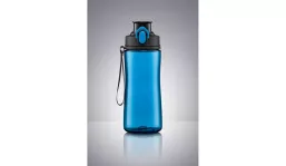 NEON-Wasserflasche hellblau, 550 ml