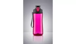 NEON-Wasserflasche rosa, 550 ml