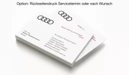 AUDI Gebrauchtwagen plus Visitenkarten