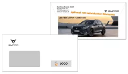 Envelop CUPRA 4-colored cmyk