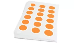 Premium labels white (matte)