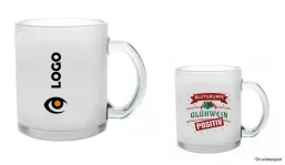 Glastasse satiniert 300 ml