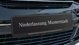Kennzeicheneinleger Mercedes
