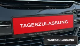 Kennzeicheneinleger Tageszulassung