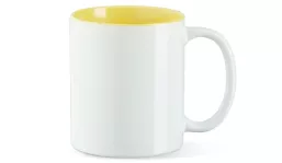 Cup Maria 330 ml - white/yellow