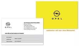 OPEL Partner Appointment cards Version 2