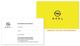 OPEL Partner Appointment cards Version 3
