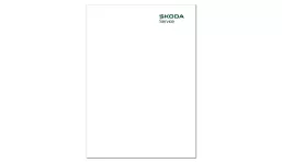 Stationery SKODA Service invoice