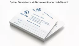 VW Service Appointment Cards 1