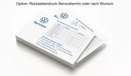 VW Service Appointment Cards 2