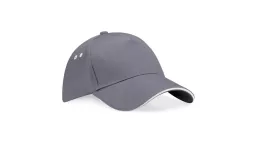 Beechfield Ultimate 5 Panel Cap - graphite grey/oyster grey