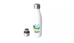 Edelstahl-Trinkflasche 500 ml - weiß