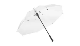 AC golf umbrella FARE®-Pure - transparent/white