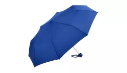 Aluminium Mini pocket umbrella - euro blue