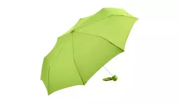 Aluminium Mini pocket umbrella - lime
