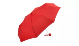 Aluminium Mini pocket umbrella - red