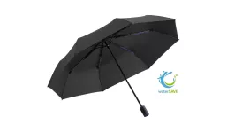 Pocket umbrella FARE®-Mini Style - black/euro blue