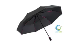 Pocket umbrella FARE®-Mini Style - black/magenta