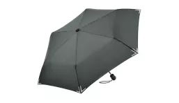 Folding umbrella Safebrella® LED lamp - gray