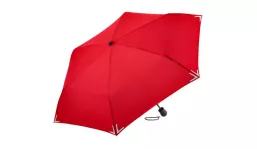 Folding umbrella Safebrella® LED lamp - red