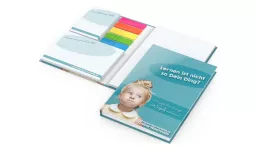 Haftnotiz-Set Helsinki Bookcover Individuell