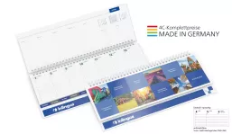 Table calendar 2027 Master Cover-Star register including digital printing