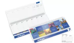 Table calendar 2027 Master register Polyprop