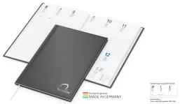 Book Calendar 2027 Media Future including black embossing