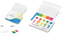 sticky note pad Memo-Card punch