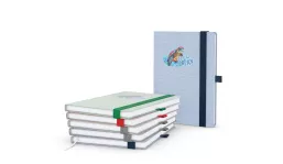 Notizbuch Ocean-Book green+blue
