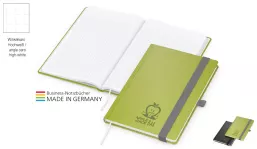 Notebook Organic-Book green+blue