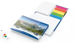 Haftnotiz-Set Oslo Bookcover White