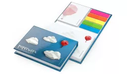 Haftnotiz-Set Paris Bookcover Bestseller Ind.