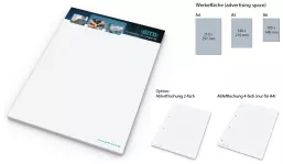 Schreibblock Bestseller A4 50 Blatt