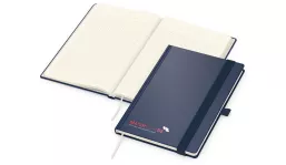 Notizbuch Vision-Book A5 Creme Bestseller Siebdruck-Digital