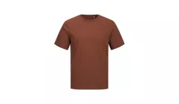 JACK & JONES - Canvas Tee Blk7526 - cappucino