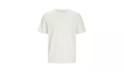 JACK & JONES - Canvas Tee BLK7526 - EGRET OFFWHITE