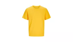 JACK & JONES - Canvas Tee Blk7526 - spectra yellow