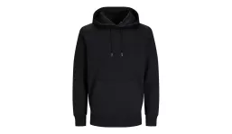 JACK & JONES - Cosy Hoodie Blk3902 - black